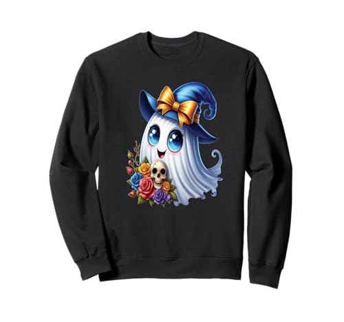 Geister & Gespenster Outfit Kinder Süßer Geist Halloween Sweatshirt Geister & Gespenster Outfit Kinder Süßer Geist Halloween Sweatshirt von Kinder Halloween Kostüme & Bekleidung Erwachsene