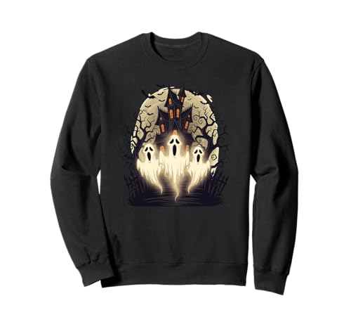 Geister & Gespenster Outfit Kinder Süßer Geist Halloween Sweatshirt von Kinder Halloween Kostüme & Bekleidung Erwachsene