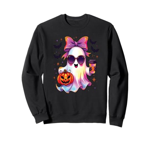 Geister & Gespenster Outfit Kinder Süßer Geist Halloween Sweatshirt Geister & Gespenster Outfit Kinder Süßer Geist Halloween Sweatshirt von Kinder Halloween Kostüme & Bekleidung Erwachsene