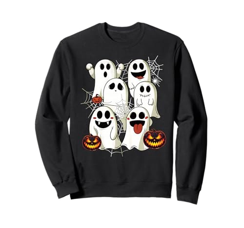 Geister & Gespenster Outfit Kinder Süßer Geist Halloween Sweatshirt Geister & Gespenster Outfit Kinder Süßer Geist Halloween Sweatshirt von Kinder Halloween Kostüme & Bekleidung Erwachsene