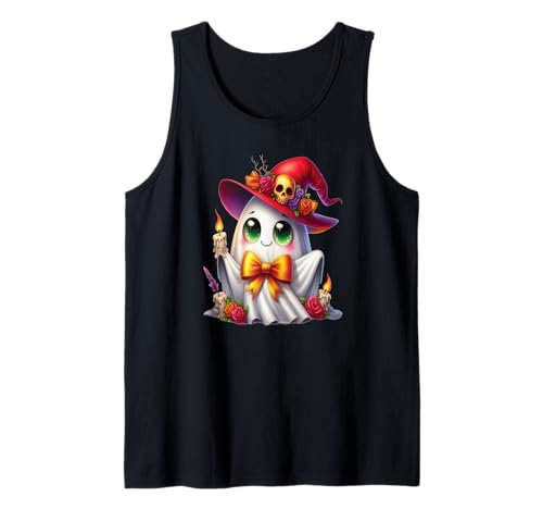 Geister & Gespenster Outfit Kinder Süßer Geist Halloween Tank Top Geister & Gespenster Outfit Kinder Süßer Geist Halloween Tank Top von Kinder Halloween Kostüme & Bekleidung Erwachsene
