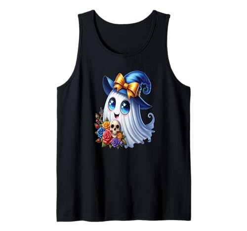 Geister & Gespenster Outfit Kinder Süßer Geist Halloween Tank Top Geister & Gespenster Outfit Kinder Süßer Geist Halloween Tank Top von Kinder Halloween Kostüme & Bekleidung Erwachsene