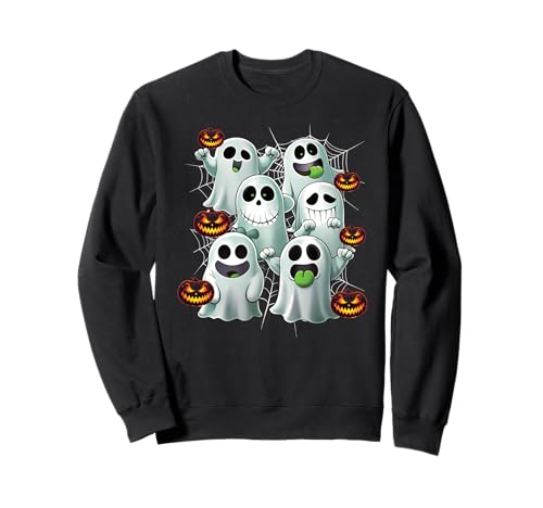 Süßer Geist Halloween Geister & Gespenster Outfit Kinder Sweatshirt Süßer Geist Halloween Geister & Gespenster Outfit Kinder Sweatshirt von Kinder Halloween Kostüme & Bekleidung Erwachsene