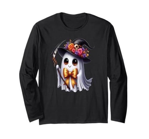 Süßer Geist - Halloween T-Shirt für Kinder Gespenster Kostüm Langarmshirt Süßer Geist - Halloween T-Shirt für Kinder Gespenster Kostüm Langarmshirt von Kinder Halloween Kostüme & Bekleidung Erwachsene