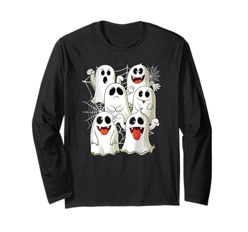 Süßer Geist - Halloween T-Shirt für Kinder Gespenster Kostüm Langarmshirt von Kinder Halloween Kostüme & Bekleidung Erwachsene