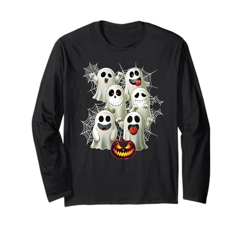 Süßer Geist - Halloween T-Shirt für Kinder Gespenster Kostüm Langarmshirt Süßer Geist - Halloween T-Shirt für Kinder Gespenster Kostüm Langarmshirt von Kinder Halloween Kostüme & Bekleidung Erwachsene