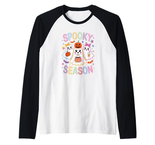 Süßer Geist - Halloween T-Shirt für Kinder Gespenster Kostüm Raglan Süßer Geist - Halloween T-Shirt für Kinder Gespenster Kostüm Raglan von Kinder Halloween Kostüme & Bekleidung Erwachsene