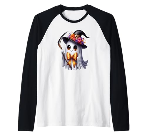 Süßer Geist - Halloween T-Shirt für Kinder Gespenster Kostüm Raglan Süßer Geist - Halloween T-Shirt für Kinder Gespenster Kostüm Raglan von Kinder Halloween Kostüme & Bekleidung Erwachsene