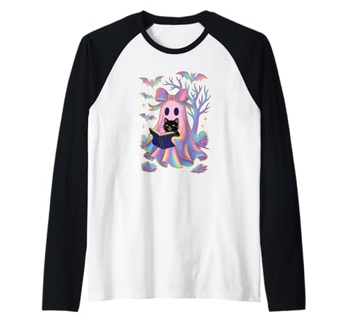 Süßer Geist - Halloween T-Shirt für Kinder Gespenster Kostüm Raglan Süßer Geist - Halloween T-Shirt für Kinder Gespenster Kostüm Raglan von Kinder Halloween Kostüme & Bekleidung Erwachsene