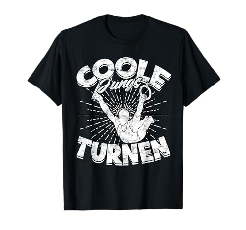 Kinder Jungen Turnen Geschenke Turner Coole Jungs Turnen T-Shirt - Schwarz, Kurzarm, S, Cartoon, Sport, Kinder, Jungen, Turner Kinder Jungen Turnen Geschenke Turner Coole Jungs Turnen T-Shirt - Schwarz, Kurzarm, S, Cartoon, Sport, Kinder, Jungen, Turner von Kinder Jungen Turnen Geschenke Turner