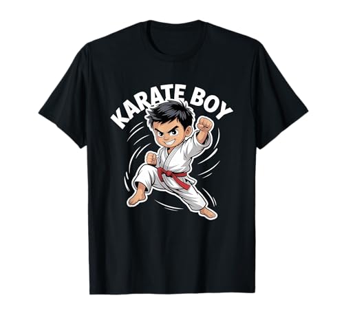 Karate Boy Kampfsport T-Shirt Karate Boy Kampfsport T-Shirt von Kinder Karate TShirt Geschenk - Karate Junge