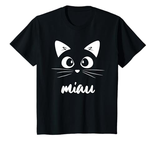 Miau - Kinder - Kids - Katze T-Shirt Miau - Kinder - Kids - Katze T-Shirt von Kinder - Kids - Katzen und Haustier Geschenkideen