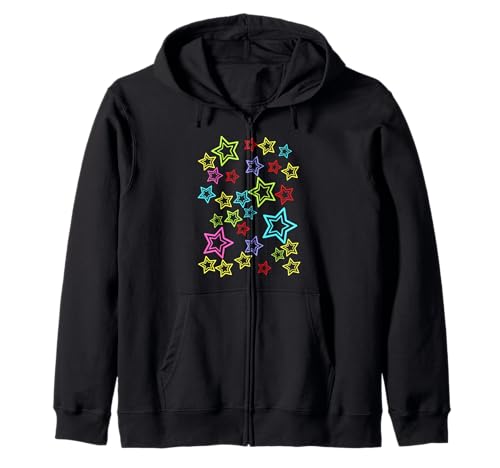 Retro Kind Sterne 80er Stern Teenie Kinder Mädchen Jungen Kapuzenjacke Retro Kind Sterne 80er Stern Teenie Kinder Mädchen Jungen Kapuzenjacke von Kinder Kind Baby