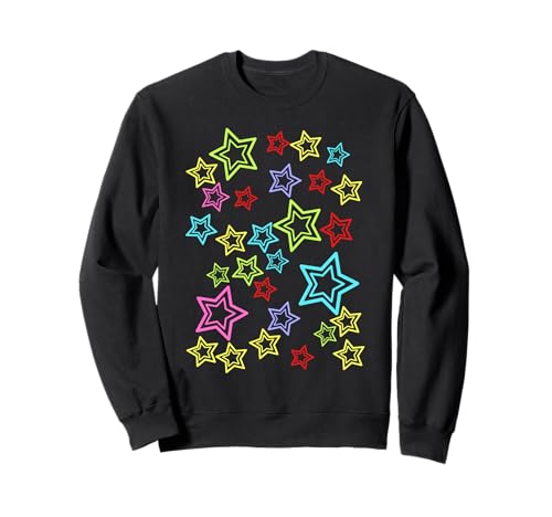 Retro Kind Sterne 80er Stern Teenie Kinder Mädchen Jungen Sweatshirt Retro Kind Sterne 80er Stern Teenie Kinder Mädchen Jungen Sweatshirt von Kinder Kind Baby