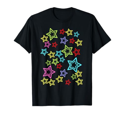 Retro Kind Sterne 80er Stern Teenie Kinder Mädchen Jungen T-Shirt Retro Kind Sterne 80er Stern Teenie Kinder Mädchen Jungen T-Shirt von Kinder Kind Baby