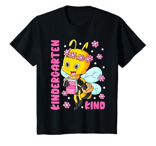 Kinder Kindergartenkind 2025 Kita Biene Kindergarten Kind Mädchen T-Shirt Kinder Kindergartenkind 2025 Kita Biene Kindergarten Kind Mädchen T-Shirt von Kinder Kita Kindergarten Kind Geschenk Mädchen