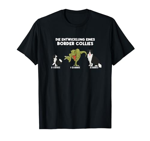 Border Collie Hund Mama Die Entwicklung Eines Border Collies T-Shirt Border Collie Hund Mama Die Entwicklung Eines Border Collies T-Shirt von Kinder Lustige Border Collie Geschenke für Frauen