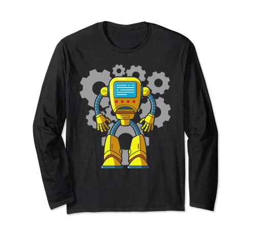 Robotik Kinder Roboter Kostüm Jungen Langarmshirt Robotik Kinder Roboter Kostüm Jungen Langarmshirt von Kinder Roboter Robotik Enkel