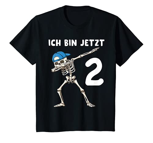 Kinder 2. Geburtstag Dabbing Skelett 2 Jahre Alt Junge Geschenk T-Shirt Kinder 2. Geburtstag Dabbing Skelett 2 Jahre Alt Junge Geschenk T-Shirt von Kinder T-Shirt 2 Geburtstag Dabbing Junge 2 Jahre