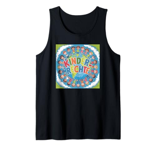 Kinder Outfit Kinderrechte Tank Top Kinder Outfit Kinderrechte Tank Top von Kinder T-Shirt über Kinderrechte, Heidarleiki