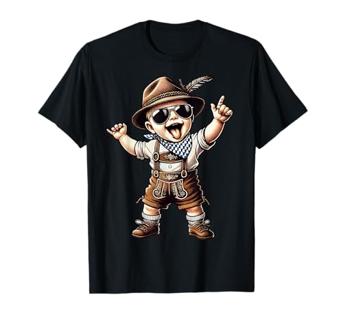Kinder Trachtenshirt Herren Tracht Passend für Oktoberfest T-Shirt Kinder Trachtenshirt Herren Tracht Passend für Oktoberfest T-Shirt von Kinder Trachtenshirt Herren Ersatz Lederhose Shirt