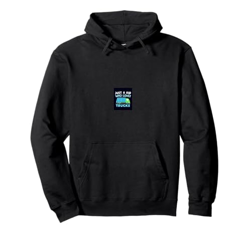 JUST A Kid WHO Loves Trucks Kinder-LKW Pullover Hoodie JUST A Kid WHO Loves Trucks Kinder-LKW Pullover Hoodie von Kinder Truck Geschenk Design