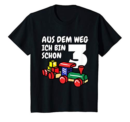 Kinder Ich Bin Schon 3 Jahre Alt Eisenbahn Zug Züge Zugführer T-Shirt Kinder Ich Bin Schon 3 Jahre Alt Eisenbahn Zug Züge Zugführer T-Shirt von Kinder Zug T-Shirt 3. Geburtstag Junge Eisbahn