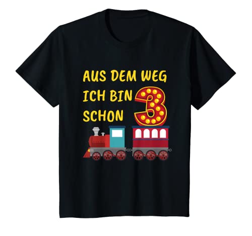 Kinder Kinder Zug T-Shirt 3. Geburtstag Junge 3 Jahre Eisenbahn T-Shirt Kinder Kinder Zug T-Shirt 3. Geburtstag Junge 3 Jahre Eisenbahn T-Shirt von Kinder Zug T-Shirt 3. Geburtstag Junge Eisbahn