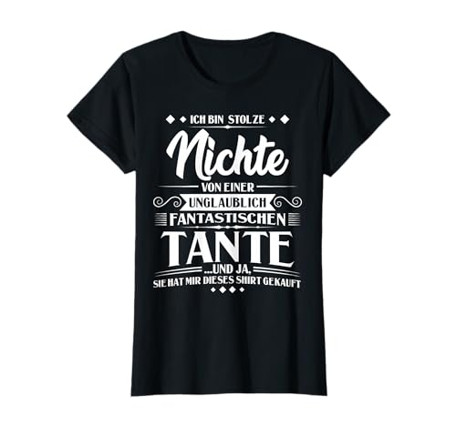 Nichte Tante Partnerlook Kinder T-Shirt Nichte Tante Partnerlook Kinder T-Shirt von Kinder & Familie Geschenk