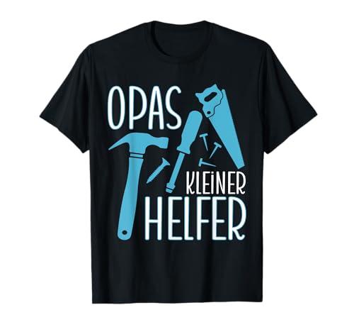 Kinder Werkzeug Werkstatt Opas Kleiner Helfer Jungen Enkel T-Shirt Kinder Werkzeug Werkstatt Opas Kleiner Helfer Jungen Enkel T-Shirt von Kinder und Kindergeburtstag