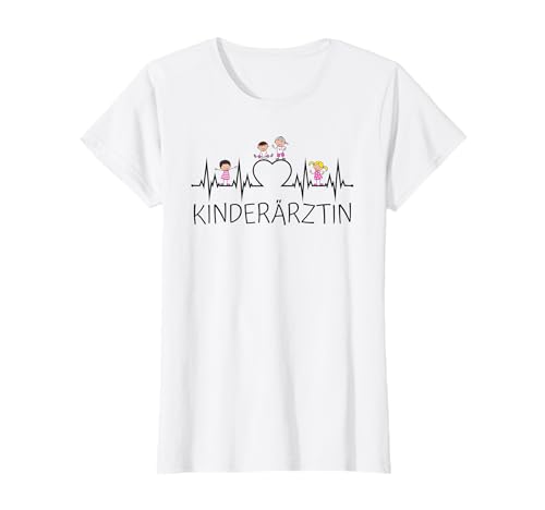 Kinderärztin Herzschlag EKG Kinder Herz Geschenk T-Shirt Kinderärztin Herzschlag EKG Kinder Herz Geschenk T-Shirt von Kinderarzt Arzt Kinderärztin Ärztin Simsalapimp