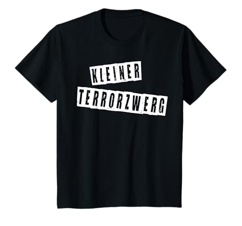 Kleiner Terrorzwerg Kinder T-Shirt von Kinderdesigns für unsere Kleinen Lieblinge