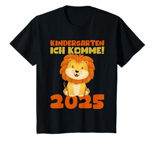 Kinder Kita 2025 Löwe Jungen Kiga Kindi Mädchen Kindergarten 2025 T-Shirt Kinder Kita 2025 Löwe Jungen Kiga Kindi Mädchen Kindergarten 2025 T-Shirt von Kindergarten 2025 Jungen Kindergartenkind 2025