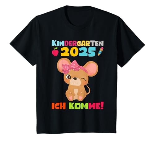 Kinder Kita 2025 Maus Jungen Kiga Kindi Mädchen Kindergarten 2025 T-Shirt Kinder Kita 2025 Maus Jungen Kiga Kindi Mädchen Kindergarten 2025 T-Shirt von Kindergarten 2025 Jungen Kindergartenkind 2025