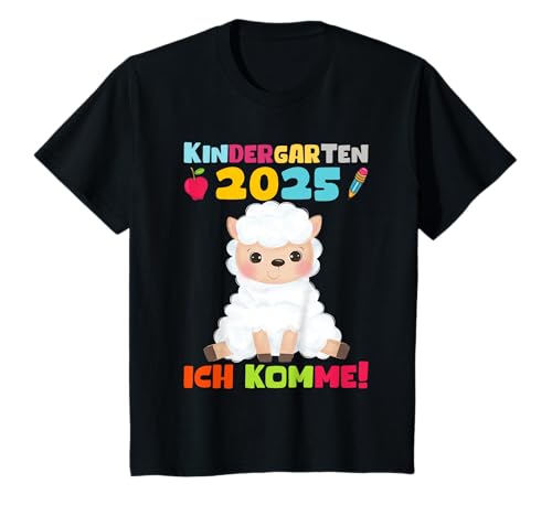 Kinder Kita 2025 Schaf Jungen Kiga Kindi Mädchen Kindergarten 2025 T-Shirt Kinder Kita 2025 Schaf Jungen Kiga Kindi Mädchen Kindergarten 2025 T-Shirt von Kindergarten 2025 Jungen Kindergartenkind 2025