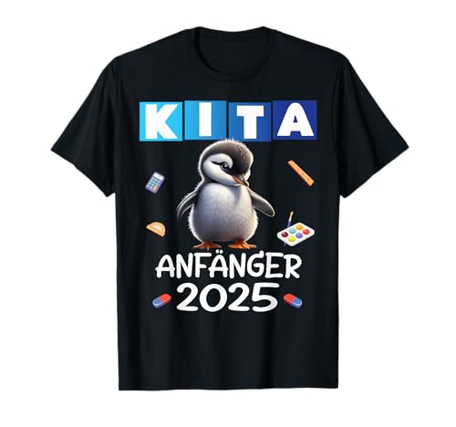 Kita Start Anfang Kinder Kindergartenkind Kindergartenstart T-Shirt Kita Start Anfang Kinder Kindergartenkind Kindergartenstart T-Shirt von Kindergarten 2025 Kindergartentüte Mädchen