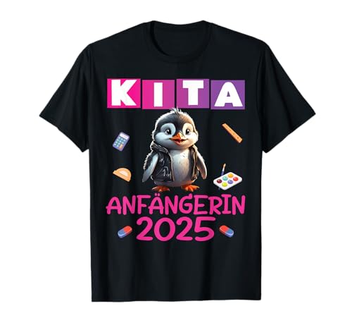 Kita Start Anfang Kinder Kindergartenkind Kindergartenstart T-Shirt Kita Start Anfang Kinder Kindergartenkind Kindergartenstart T-Shirt von Kindergarten 2025 Kindergartentüte Mädchen