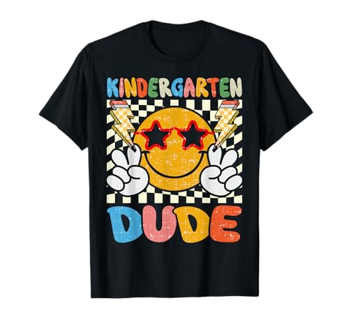 Kinder erster Tag Kindergarten Back to School Kindergarten Dude T-Shirt Kinder erster Tag Kindergarten Back to School Kindergarten Dude T-Shirt von Kindergarten Back to School Outfit for Kids Boys