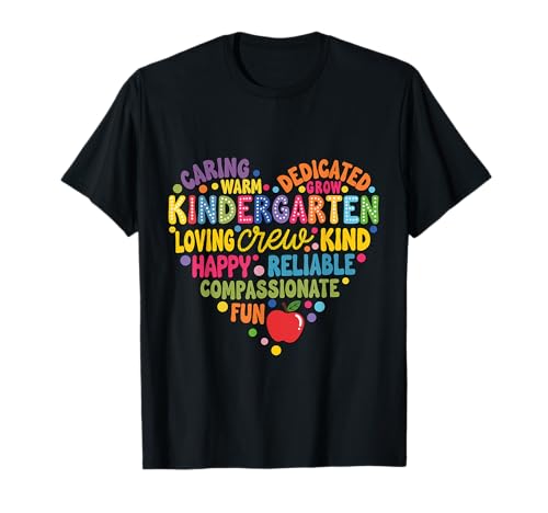 Die Kinder der Kindergarten-Crew sind am ersten Schultag Wieder da T-Shirt Die Kinder der Kindergarten-Crew sind am ersten Schultag Wieder da T-Shirt von Kindergarten Crew Teach with Heart