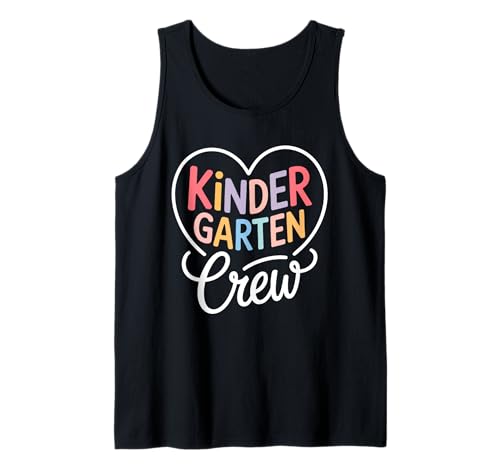 Crewshirt für den Kindergarten, Kinder, Crew, Lehrer, Junge, Mädchen Tank Top von Kindergarten Crew Teacher Student Shirts