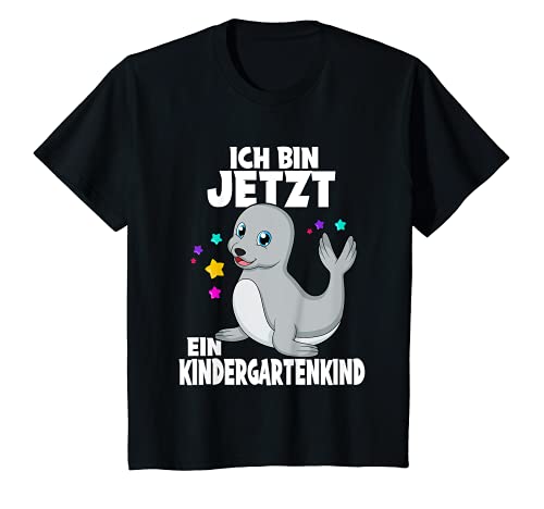 Kinder Kindergartenkind Robbe Kita Start Kitakind Kindergarten T-Shirt Kinder Kindergartenkind Robbe Kita Start Kitakind Kindergarten T-Shirt von Kindergarten Design by xim.