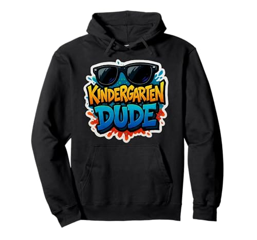 Kindergarten Dude Sonnenbrille Back to School First Day Boys Pullover Hoodie von Kindergarten Dude Products