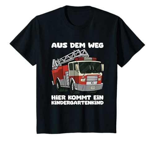 Kinder Feuerwehr Kindergartenkind 2025 T-Shirt Kinder Feuerwehr Kindergartenkind 2025 T-Shirt von Kindergarten Geschenke für Kinder zum Start