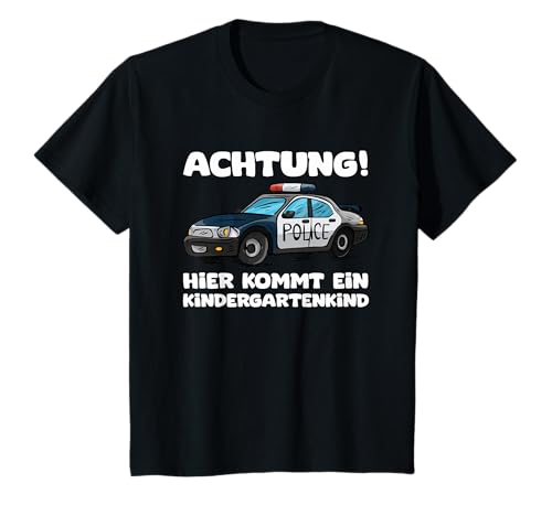 Kinder Polizei Kindergartenkind 2025 T-Shirt Kinder Polizei Kindergartenkind 2025 T-Shirt von Kindergarten Geschenke für Kinder zum Start