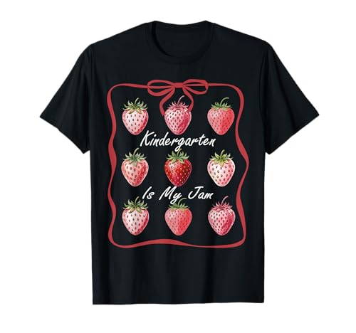 Kindergarten is My Jam Strawberry Teacher Team Crew Girls T-Shirt Kindergarten is My Jam Strawberry Teacher Team Crew Girls T-Shirt von Kindergarten Is My Jam Teacher Back To School Kids