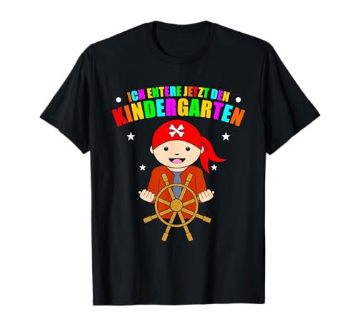 Kindergarten Pirat Jungs Kindi Anfang Start Kindergartenkind T-Shirt Kindergarten Pirat Jungs Kindi Anfang Start Kindergartenkind T-Shirt von Kindergarten Jungen Kindergartenstart Geschenk