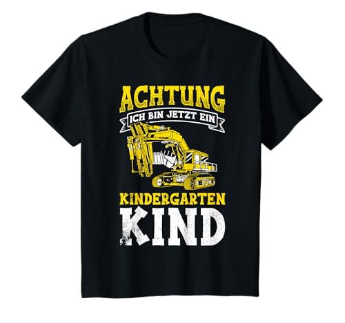 Kinder ACHTUNG - Ich Bin Jetzt Ein Kindergartenkind - Kindergarten T-Shirt Kinder ACHTUNG - Ich Bin Jetzt Ein Kindergartenkind - Kindergarten T-Shirt von Kindergarten Kind Kita Shirts. & CO