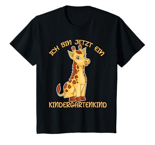 Kinder Ich bin jetzt ein Kindergartenkind - Giraffen Kindergarten T-Shirt Kinder Ich bin jetzt ein Kindergartenkind - Giraffen Kindergarten T-Shirt von Kindergarten Kindergartenkind - Kinder Geschenk