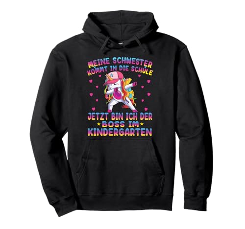 Einhorn Kita Anfang Kindergaten Geschenk Unicorn Mädchen Pullover Hoodie von Kindergarten Kita Geschenk & T-Shirt Kinder