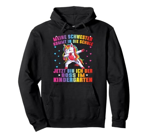 Einhorn Kita Anfang Kindergaten Geschenk Unicorn Mädchen Pullover Hoodie von Kindergarten Kita Geschenk & T-Shirt Kinder